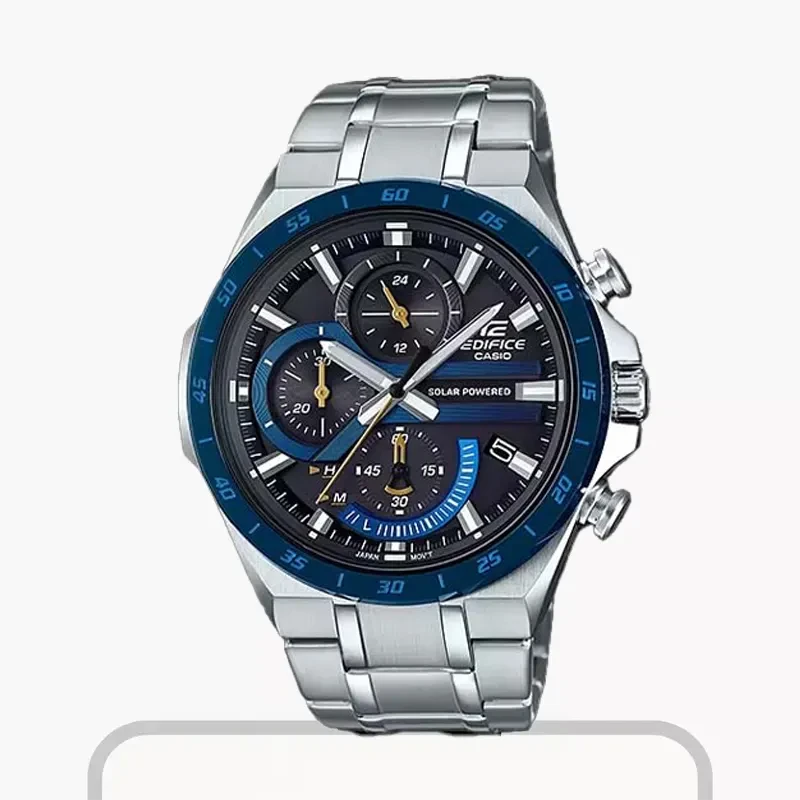 Casio Edifice Solar Powered Quartz Men's Watch  EQS-920DB-2AV